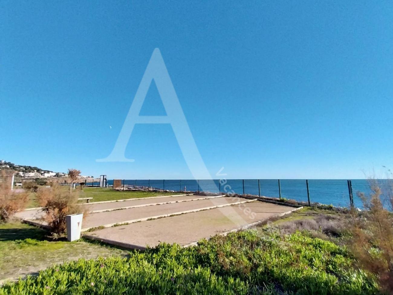 Studio 4 Pers, Pkg, 1Ere Ligne Mer, Piscine, Tennis Sète Kültér fotó