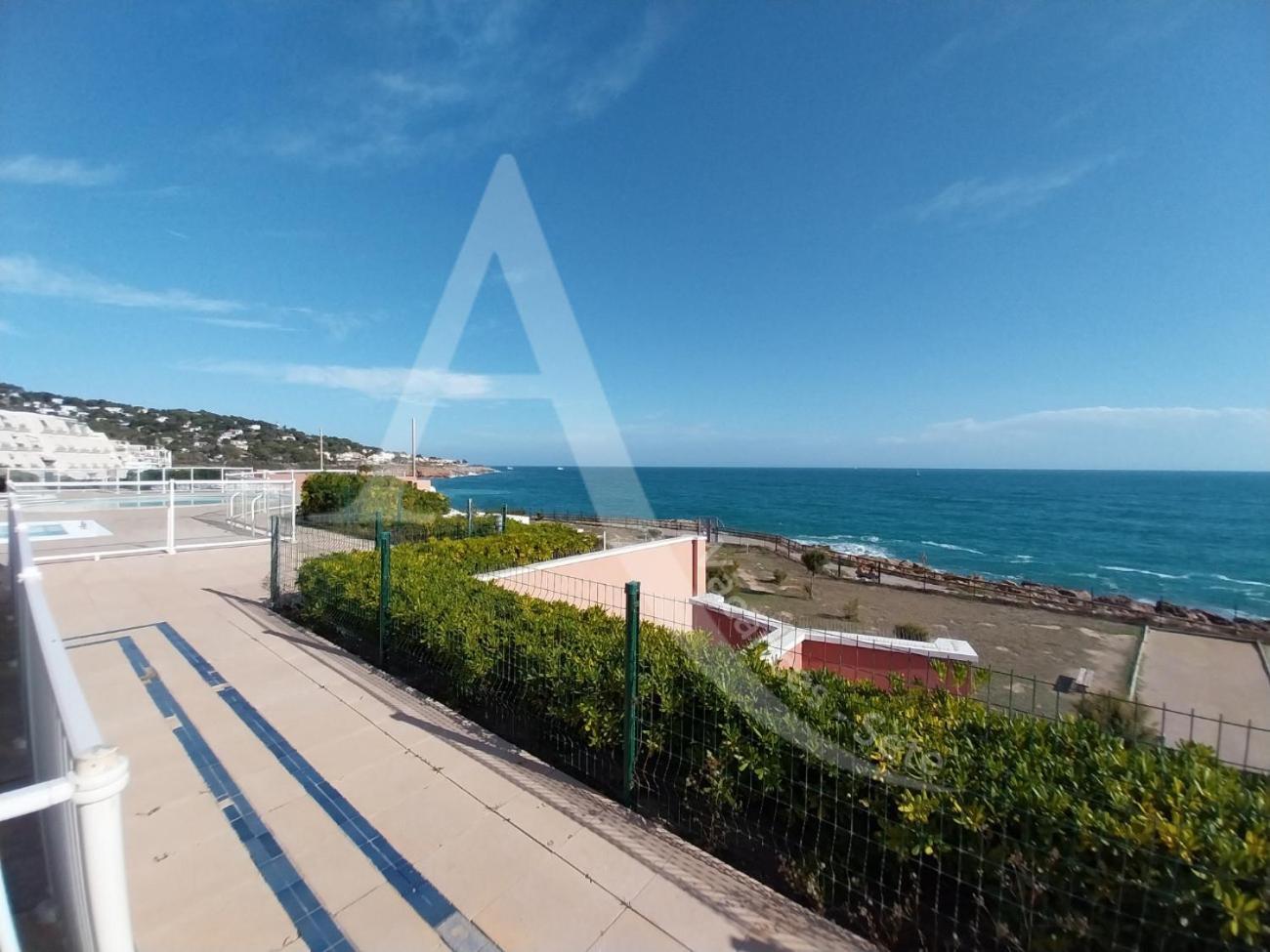 Studio 4 Pers, Pkg, 1Ere Ligne Mer, Piscine, Tennis Sète Kültér fotó